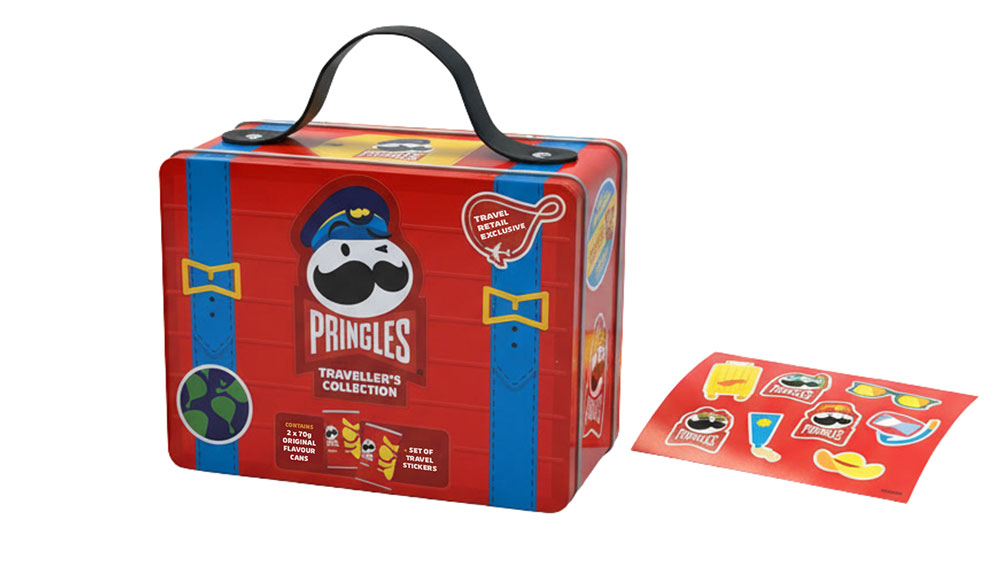 Pringles introduces customisable Traveller's Collection GTR exclusive tin