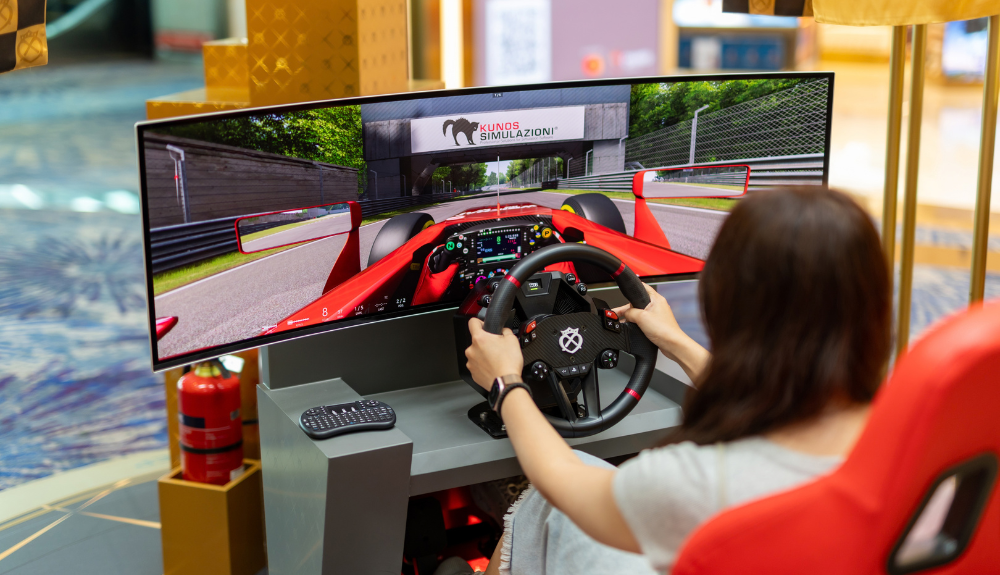 Chivas pop-up 1000 3 – TRBusiness Chivas Regal brings Grand Prix action to Changi with Charles Leclerc