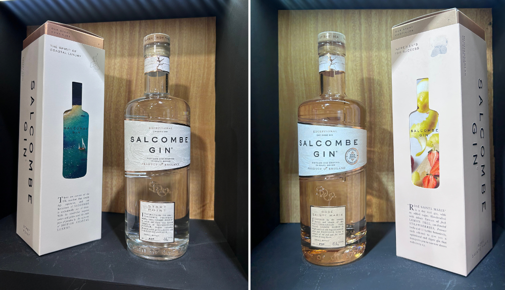 Salcombe gin 1000 – TRBusiness Salcombe puts aluminium miniatures in focus at TFWA